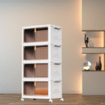 4 Tier Plastic Storage Bins