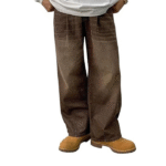 HUNGSON Mens Baggy Jeans for Men Women