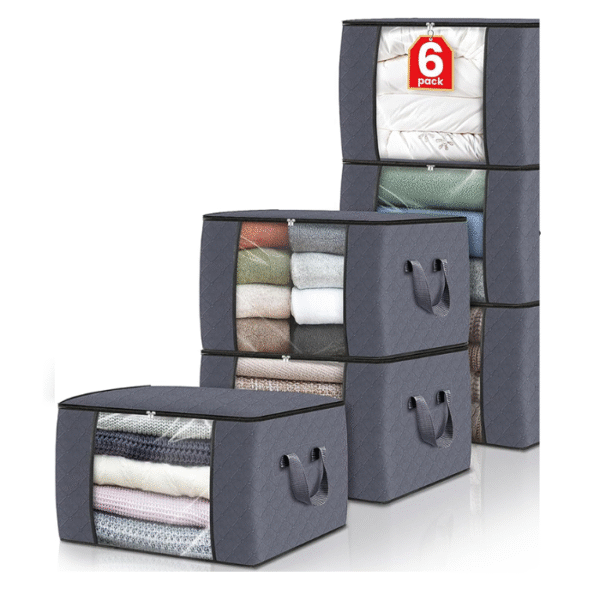Fab totes 6 Pack Clothes Storage