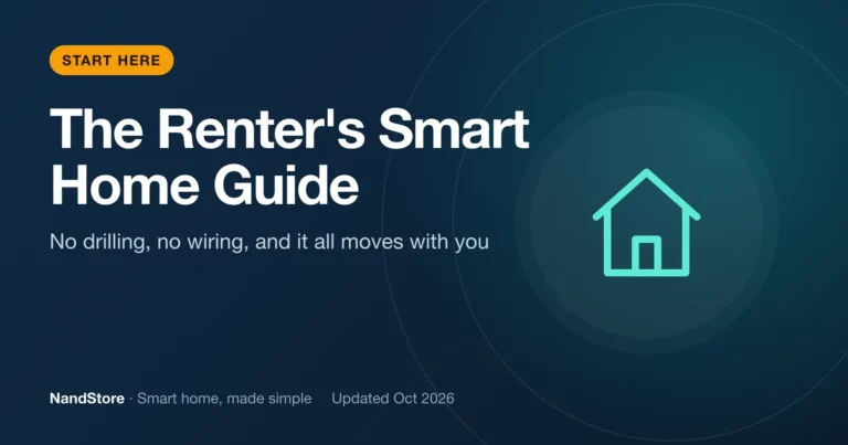 The Renter's Guide to a Smart Home (No Drilling, No Wiring): No drilling, no wiring, and it all moves with you